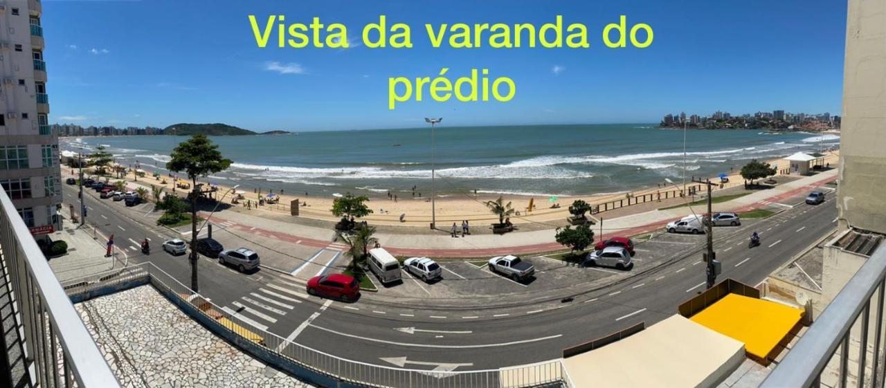 Apartamento Vista Mar 209 - 2 Quartos - Praia Do Morro - Predio Frente Mar - Varanda Com Vista Mar - Elevador - Atravessou A Avenida, Ja Esta Na Praia - Com Garagem - Internet Guarapari Exterior photo